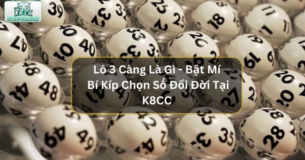 Lô 3 Càng Là Gì - Bật Mí Bí Kíp Chọn Số Đổi Đời Cho Hội Viên